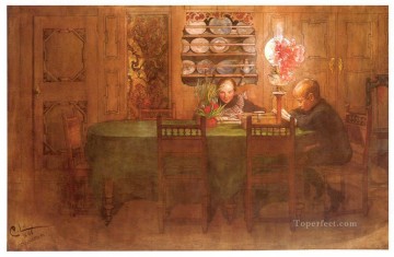 カール・ラーソン Painting - ロス・デベレス 1898 カール・ラーソン